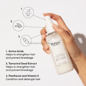 100% Natural Organic Unisex Hair Treatment Vitamin E Amino Acid Leave In Conditioner Spray