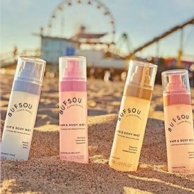 Private Label Custom logo Organic Hair Spray Hydrating All Hair Types Fragrance Mist Shine Women Hair Perfume